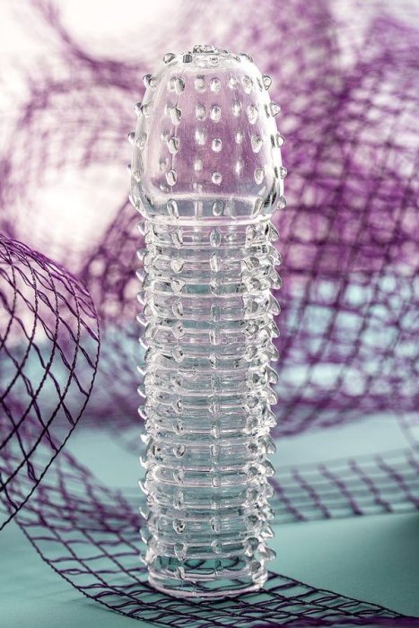 Prelungitor Penis cu tepi A-Toys, Boyn, silicon, 15 cm#