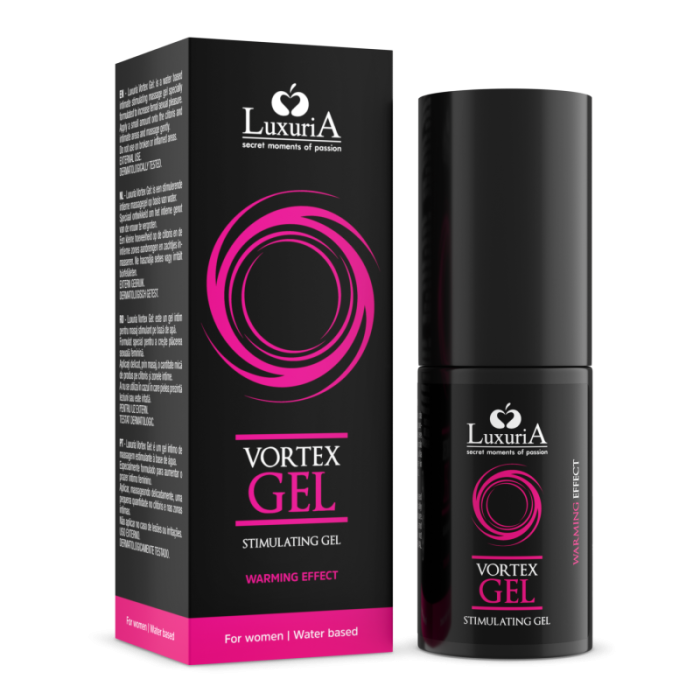 Gel Intim Luxuria, Vortex Gel Warming Effect, 30 ml