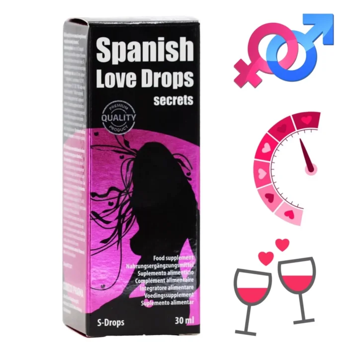 Afrodisiac Pentru Femei Cobeco "Spanish Love Drops" 30 ml