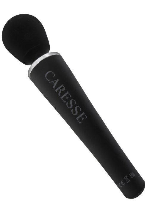Aparat de masaj CARESSE Compact Wand, Negru