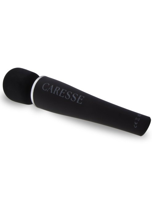 Aparat de masaj CARESSE Pro Wand, Negru