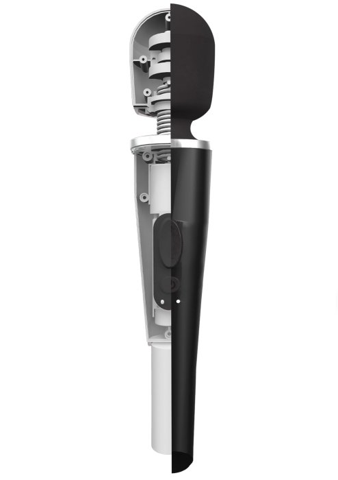 Aparat de masaj CARESSE Pro Wand, Negru