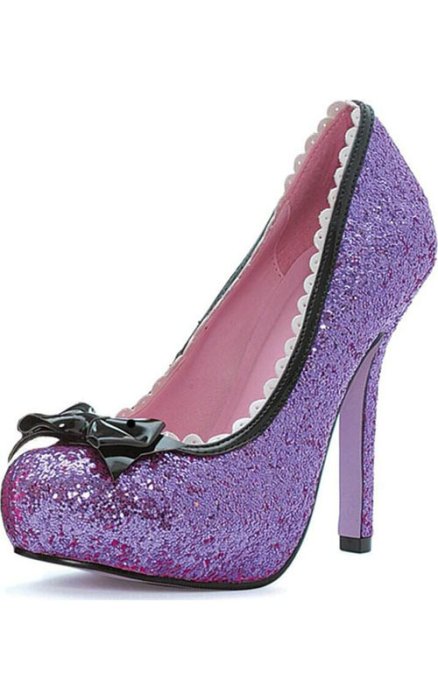 Pantofi cu toc Princess Heels Woman Shoes, Leg Avenue - Argintiu