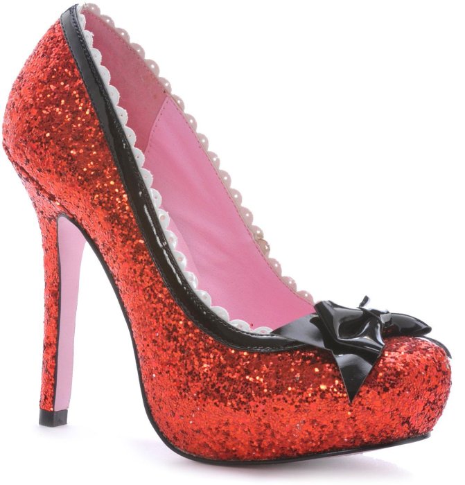 Pantofi cu toc Princess Heels Woman Shoes, Leg Avenue - Argintiu