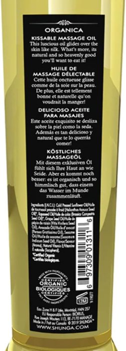 Shunga Organica ulei masaj cu ceai verde exotic natural