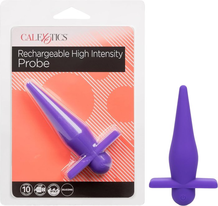 Vibrator Anal Calexotics »High Intensity« 10 Vibratii - incarcare USB, Violet