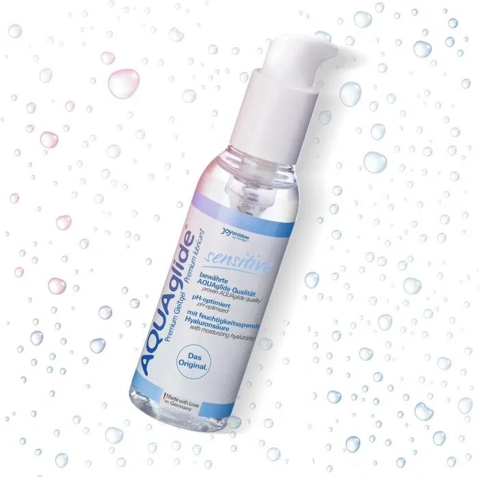 Lubrifiant Joydivision "AquaGlide Sensitive" 125ml - detaliu design