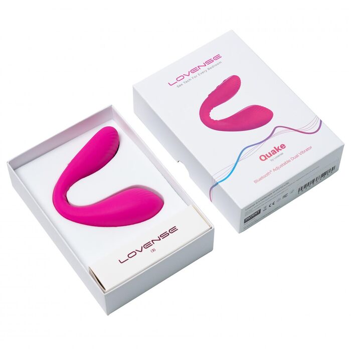 Vibrator Lovense »Dolce Quake« 19,7 cm - Roz