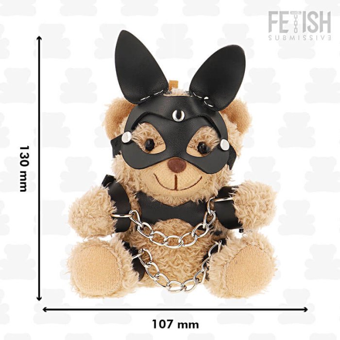 Ursulet Fetish Submissive Mishka Teddy Bear, BDSM, Model 5 - detaliu finisaj