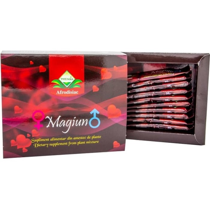 Magiun Afrodisiac Themra – Cutie 12 Plicuri, Supliment Natural pentru Energie si Potenta