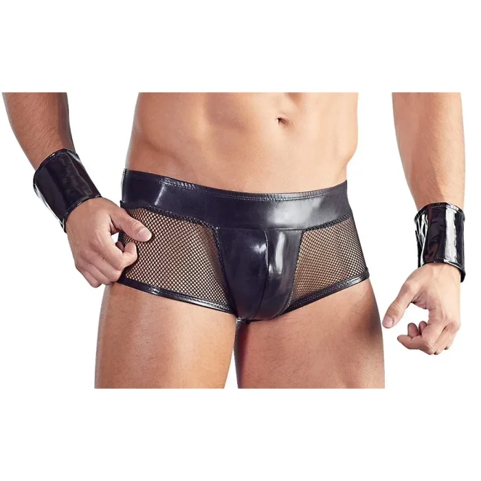 Costum de politist sexy pentru barbati, palarie, mansete, cravata si boxeri Svenjoyment