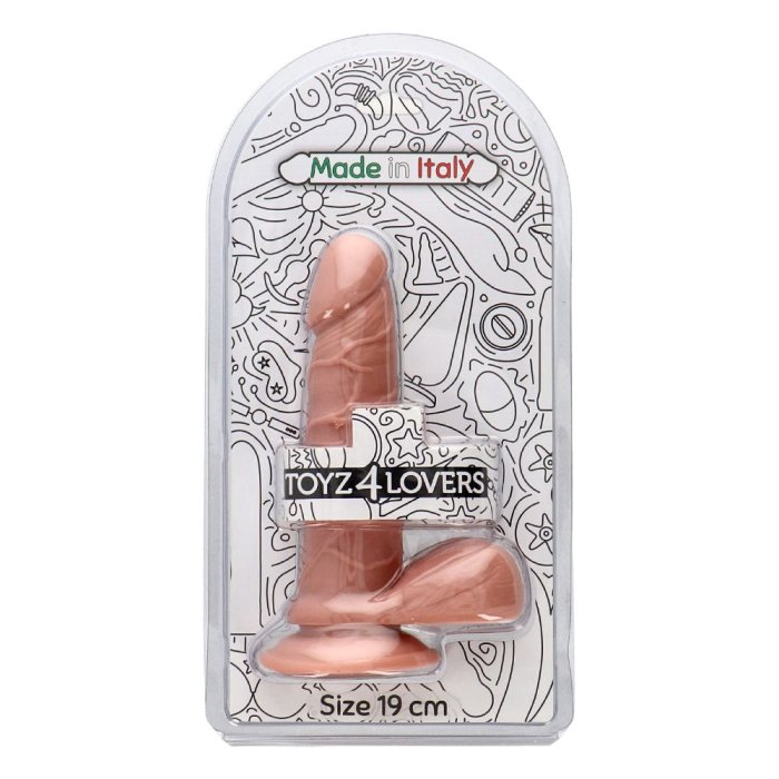 Dildo Realistic Toyz4lovers, Emilio, natural, 19 cm
