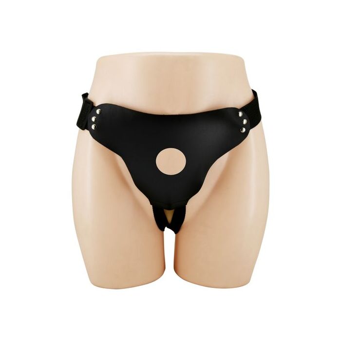Chilot Harness Briefs  Strapsuri Ajustabile Pretty Love -  Negru