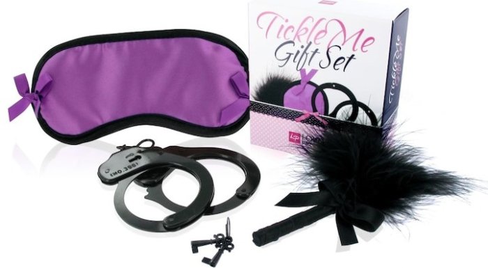 loverspremium tickle me purple set cadou erotic