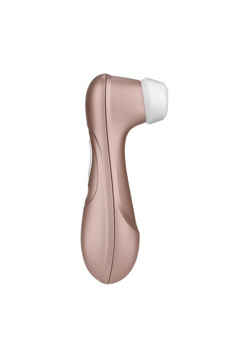 Satisfyer Pro 2+ Air Pulse Stiumulator + Vibration - Rose Gold - accesorii incluse