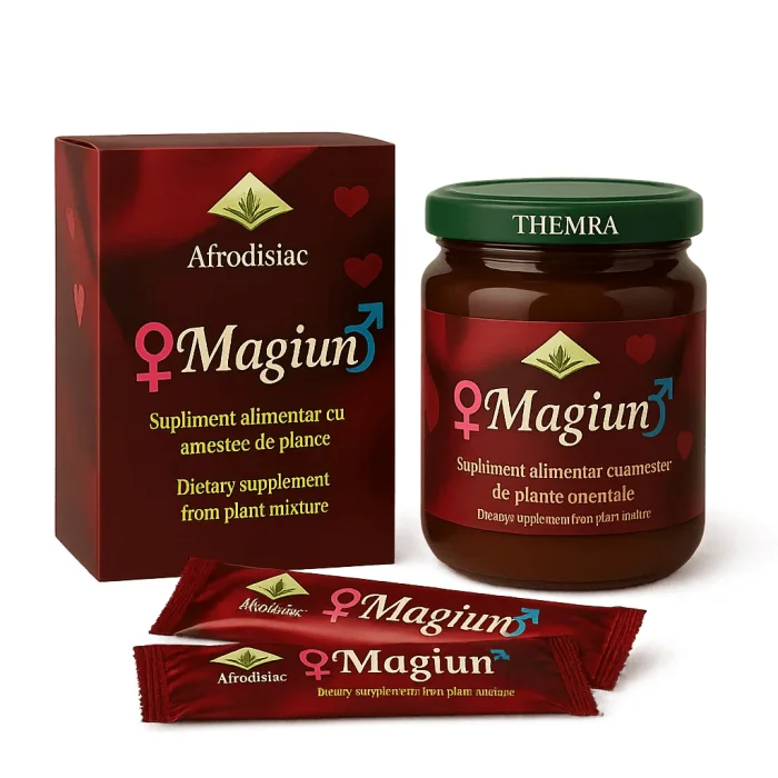 Magiun Afrodisiac Themra – Magiun Turcesc Natural pentru Potență și Energie, Borcan 240 gr.