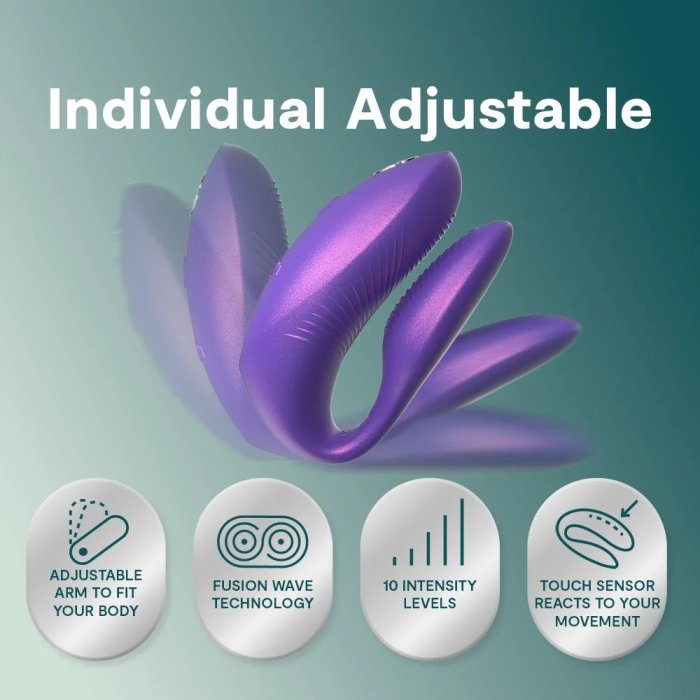 Vibrator Cupluri We-Vibe APP »Chorus Pro Cosmic« 7,8 cm - Purple, Tester