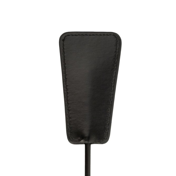 Fluffy Tickler si Bici Negru, Easytoys, Fetish Collection, dubla placere, piele, 39 cm