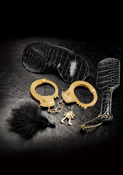 Begginer's Fantasy Kit, Pipedream Fetish Fantasy Gold, 4 piese
