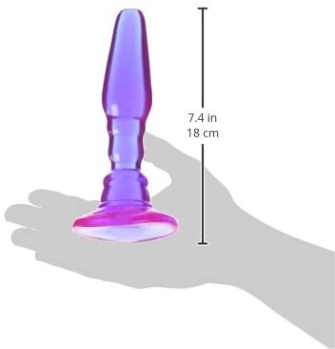 Doc Johnson - Wendy Williams Anal Trainer Kit - 3 Anal Plugs - Graduated Anal Training System - Purple