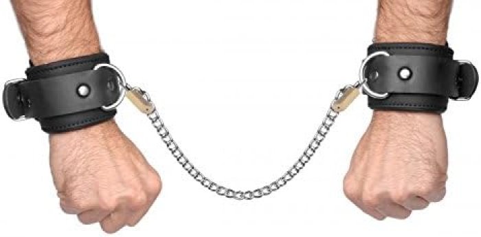 Catuse Neopren, Master Series Serve Neoprene Buckle Cuffs