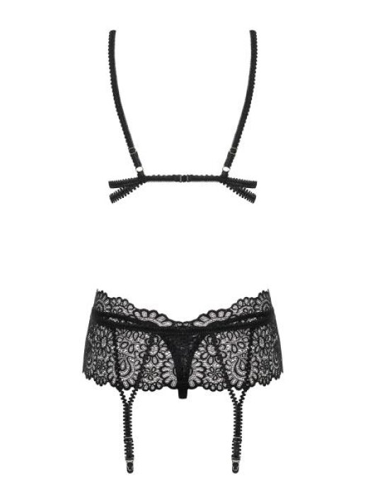 Set Lenjerie Intima Mixty Obsessive - Negru
