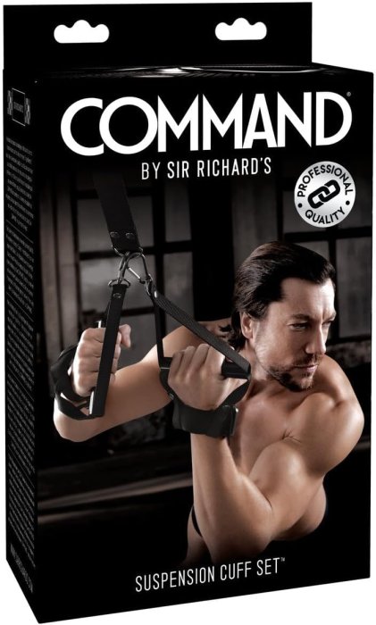 Set catuse piele Sir Richard's Pipedream Command Suspension- negre