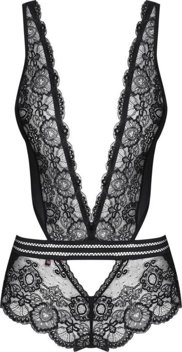 Body sexy, top combinat cu pantaloni scurți lejeri, Obsessive