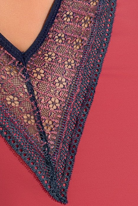 Set Neglije si Bikini Casmir Sylviane - Rosu