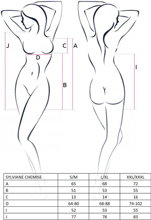 Set Neglije si Bikini Casmir Sylviane - Rosu
