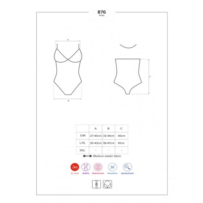 Body Obsessive, Jamya Teddy, negru