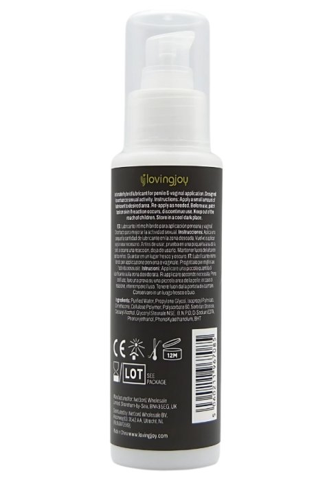 Lubrifiant Intim Silk Hybrid, Loving Joy, 100ml