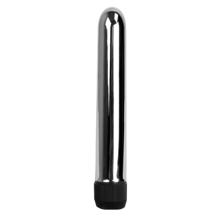 Vibrator Argintiu Passion, Baile, [17cm x 2,5cm] - accesorii incluse