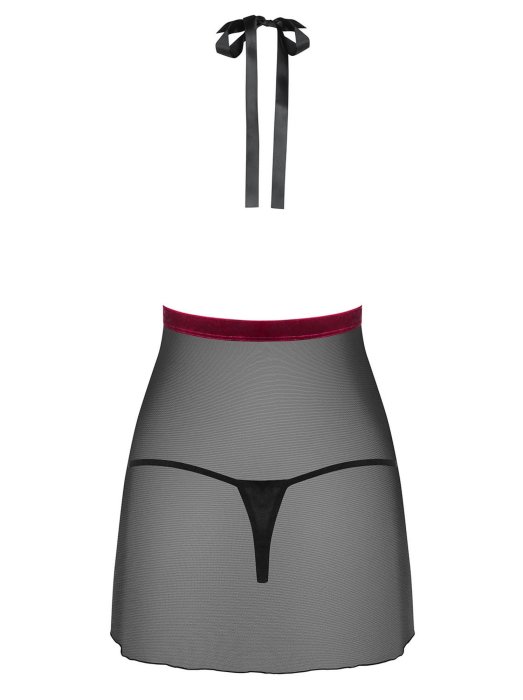 Babydoll Sexi Obsessive Rossita - Negru