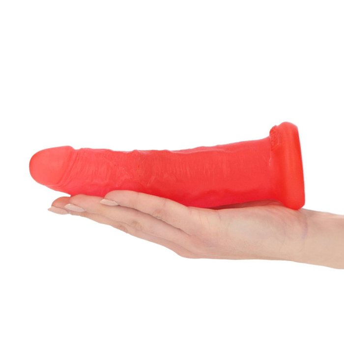 Dildo Realist Jelly Toyz4Lovers, Marco 19,5 cm - rosu
