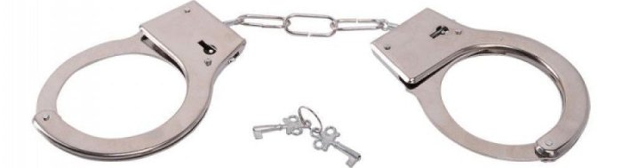 Catuse Metalice Toyz4Lovers "Best Seller" - Argintiu