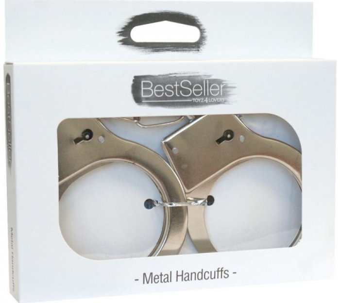 Catuse Metalice Toyz4Lovers "Best Seller" - Argintiu