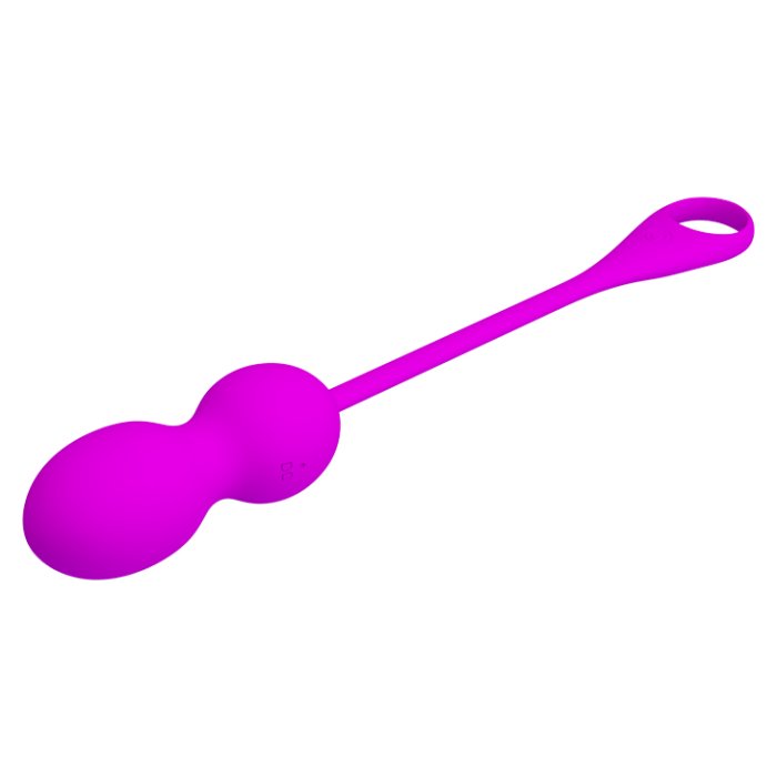 Bile Vaginale cu Telecomanda din Telefon, Elvira - Purple