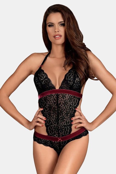 Obsessive Body Black Riobody Rossita, dantela neagra