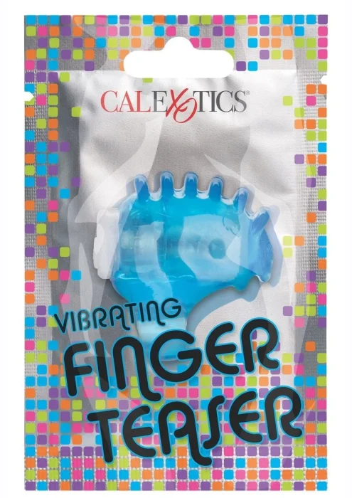 Vibrator Pentru Deget, Calexotics, silicon, albastru