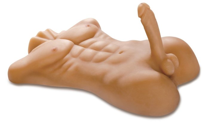 Corp Barbat Pipedream "Fuck Me Silly Dude" 20,32 cm - Natural##