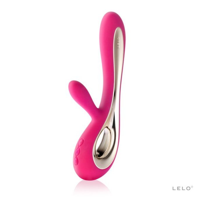 Vibrator LELO »Insignia Soraya« 22 cm - Roz - accesorii incluse