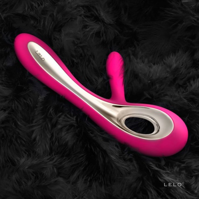 Vibrator LELO »Insignia Soraya« 22 cm - Roz - dimensiuni complete