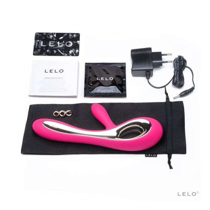 Vibrator LELO »Insignia Soraya« 22 cm - Roz - culoare si material