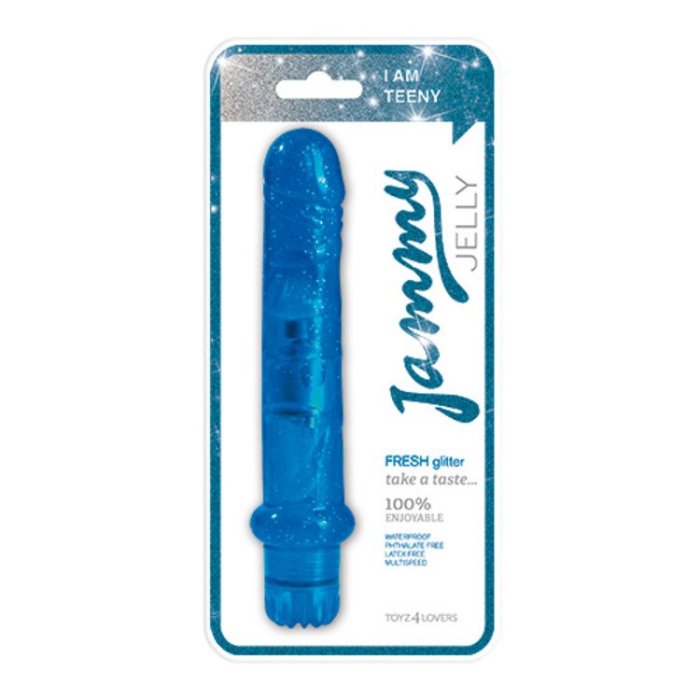 Vibrator Jammy Jelly Blue - detaliu design