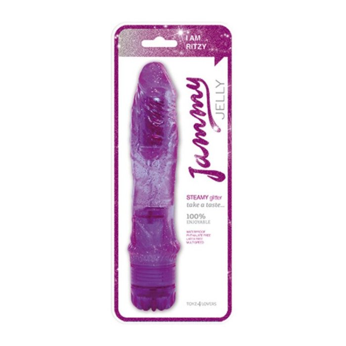 Vibrator Jammy Jelly Fresh Steamy Purple - vedere frontala