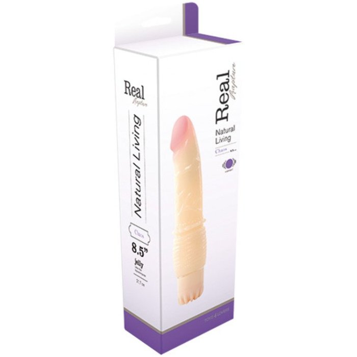Vibrator Toyz4Lover »Real Rapture« 21,7 cm - Natural