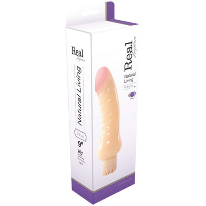 Vibrator Toyz4Lover »Real Rapture« 22 cm - Natural