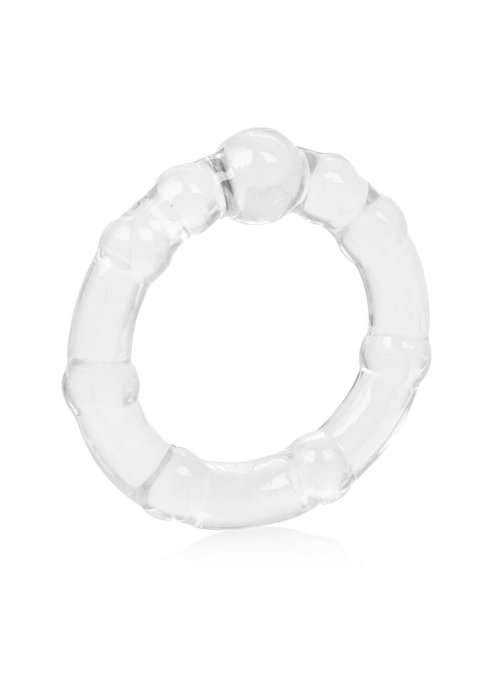 Set 3 inele penis, CalExotics, Island Rings, transparente