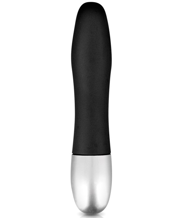 Vibrator Finger Glamy, Negru, [11cm x 2cm] - detaliu design